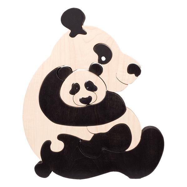 Panda Family  puzzle picture