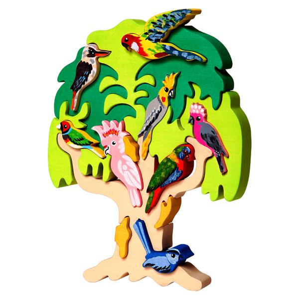 Australian Bird Tree Puzzle