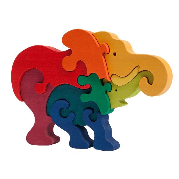 Elephant Family Puzzle picture