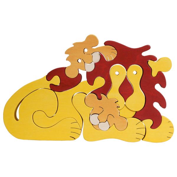 Lion Family Puzzle picture