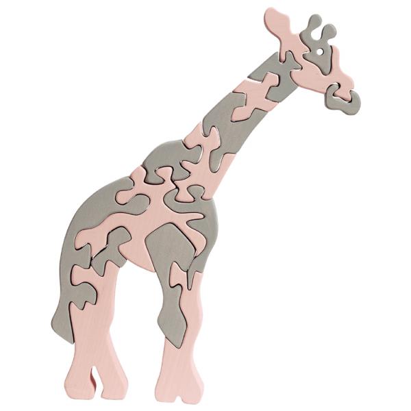 Giraffe Puzzle Pink picture