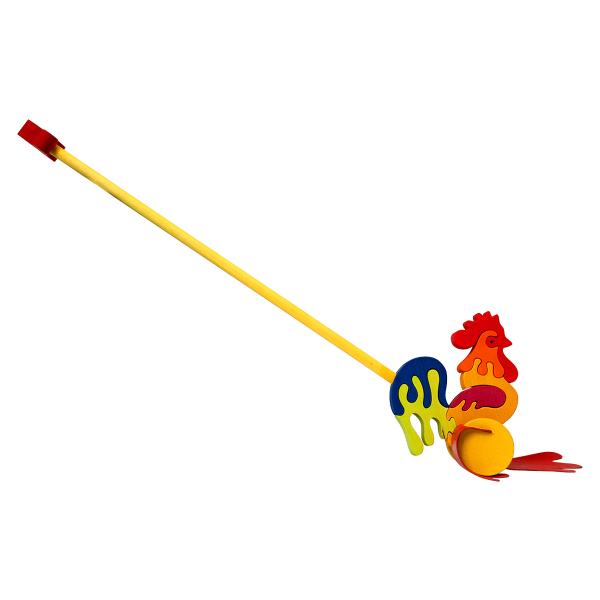 Rooster Push Along Toy