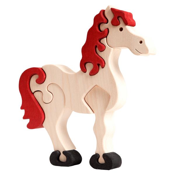 Horse Puzzle White picture