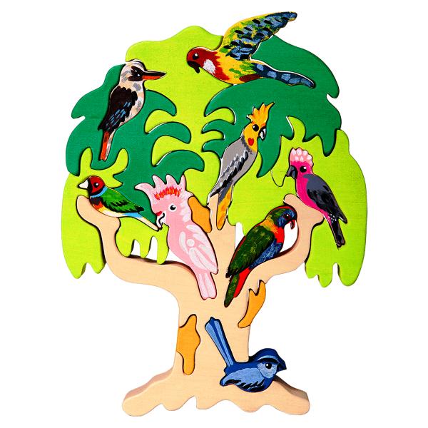 Australian Bird Tree Puzzle picture