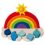 Rainy Rainbow Shape Sorter