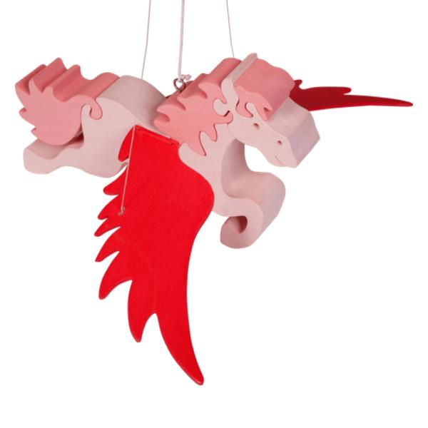 Pink Pegasus Flying Toy