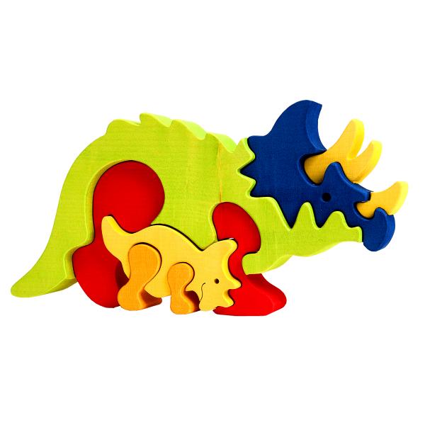 Triceratops Family Puzzle picture