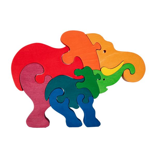 Elephant Family Puzzle picture