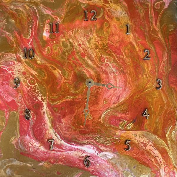 Acrylic Flow Clock picture