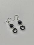 Black Dangly Earrings