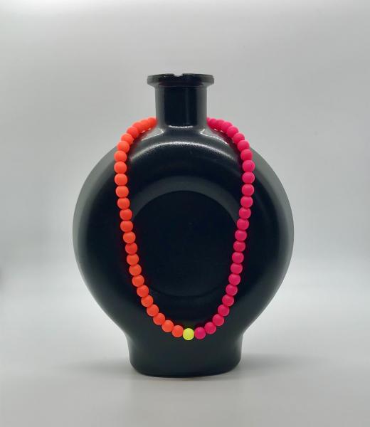 Neon Orange & Pink Necklace