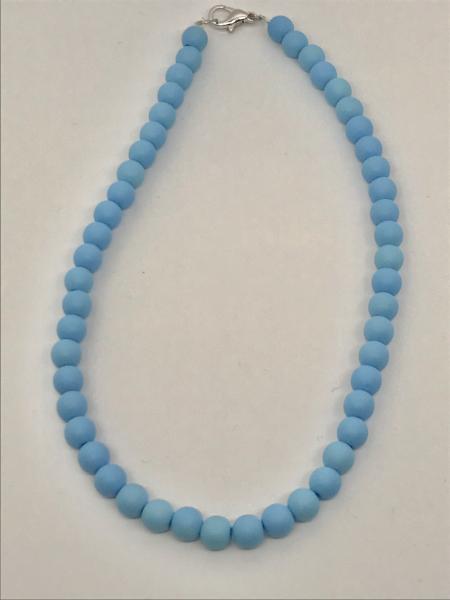 Blue Beaded Necklace