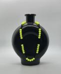 Neon Chartreuse & Black Necklace
