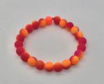 Neon Orange/Pink Anklet