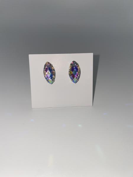 Iridescent Stud Earrings picture