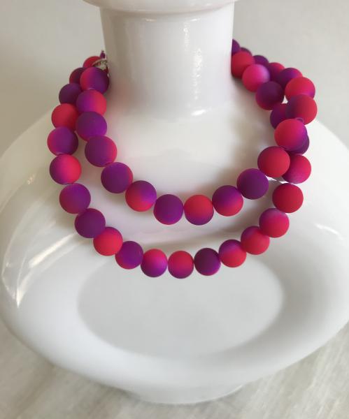 Neon Purple & Pink Necklace picture