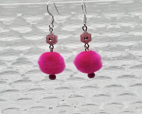 PomPom Earrings picture