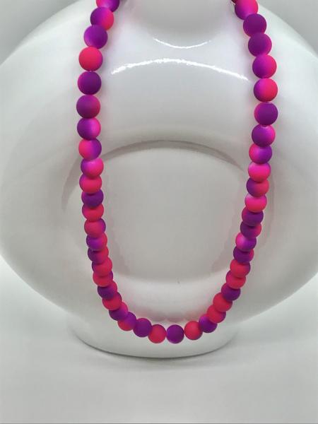 Neon Purple & Pink Necklace picture