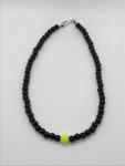 Black/Chartreuse Necklace