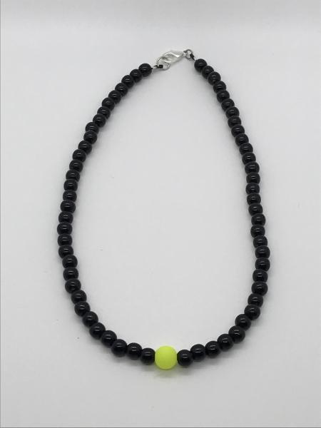 Black/Chartreuse Necklace