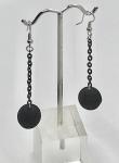 Black/Chain Earrings