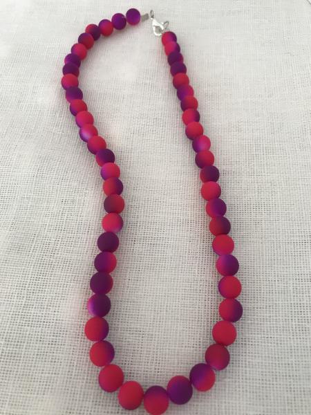 Neon Purple & Pink Necklace