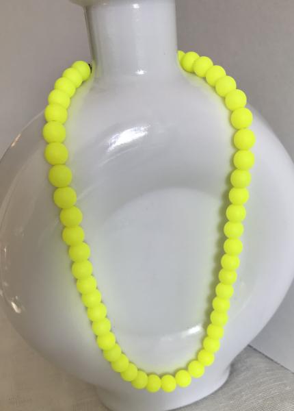 Neon Chatreuse Necklace