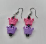 Purple/Pink Earrings