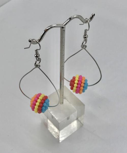 Colorful Berry Teardrop Earrings