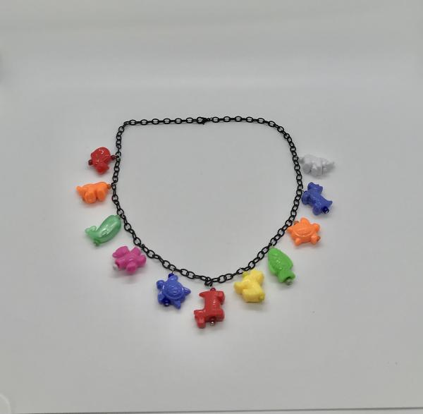 Colorful Animal Charm Necklace