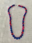 Neon Blue & Pink Necklace