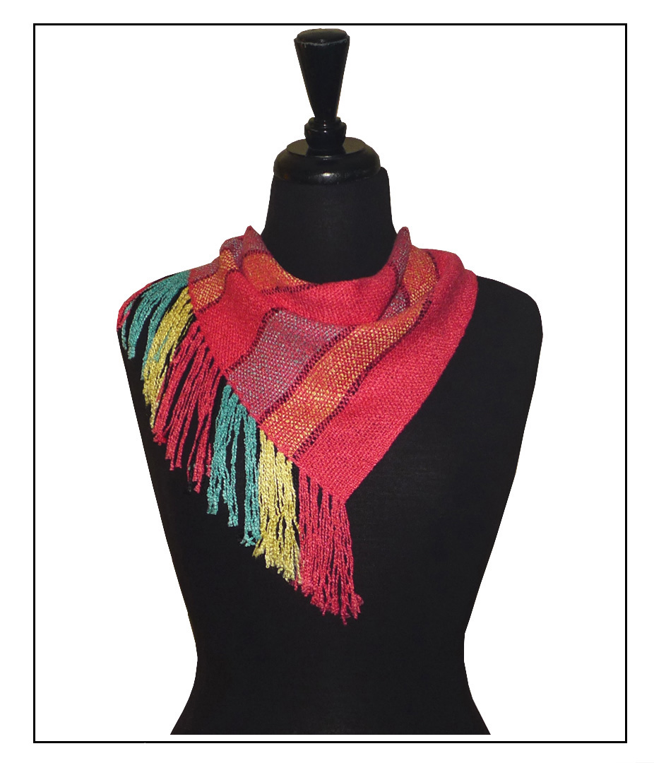 tri angle scarf picture
