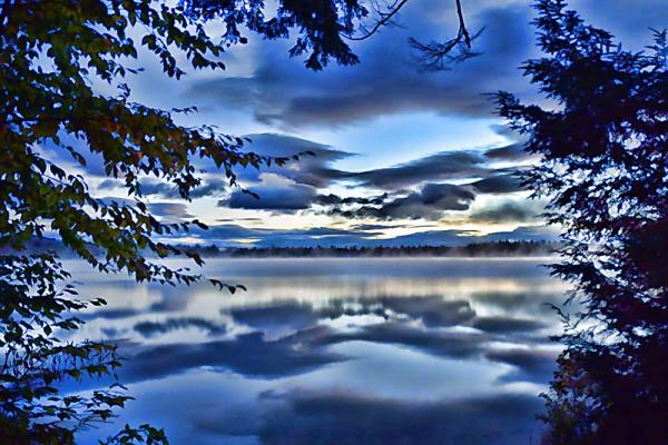 Clouds in the Lake picture