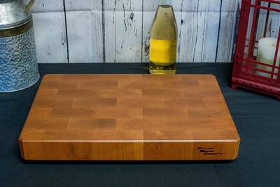 16 x 22 Cherry End Grain Cutting Board