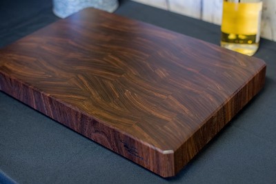 16 x 22 Walnut End Grain Cutting Board