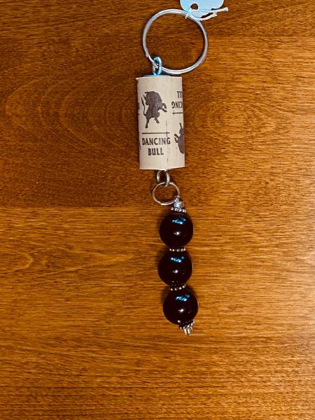 Wine Cork Key Chain picture