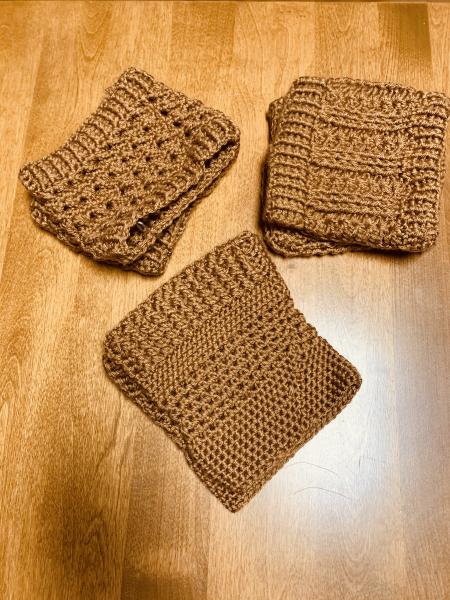 Knit Boot cuffs picture