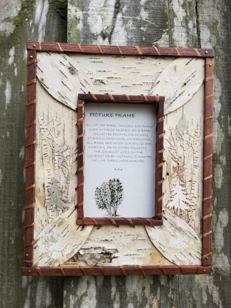 4x6 Wide Frame w/Bark Die Cuts picture