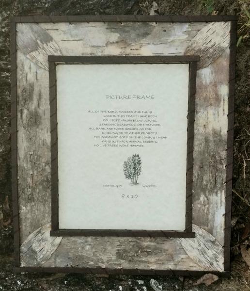 8" x 10" Birch Bark Picture Frame picture