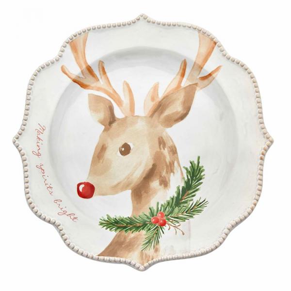 Deer Salad Plate
