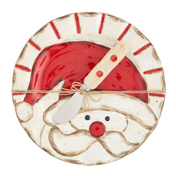 Santa Salad Bowl Set