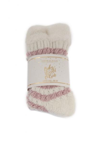 Slipper Socks, Pink