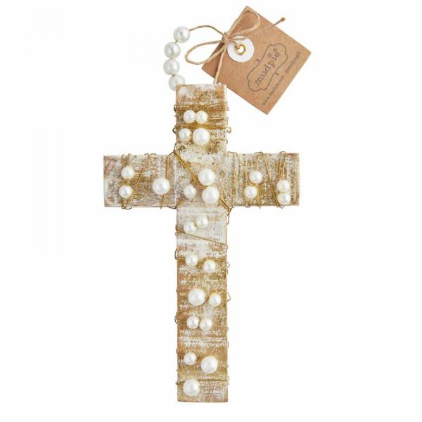 Pearl Cross Ornaments picture