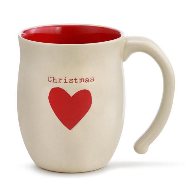 Christmas Heart Mug
