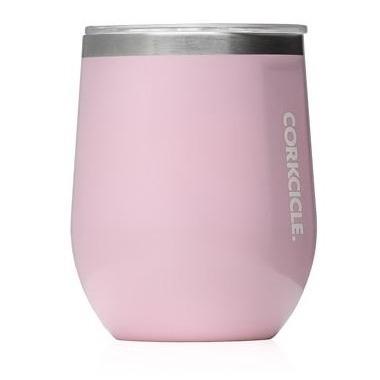Corkcicle Stemless Wine Cup, Gloss Rose