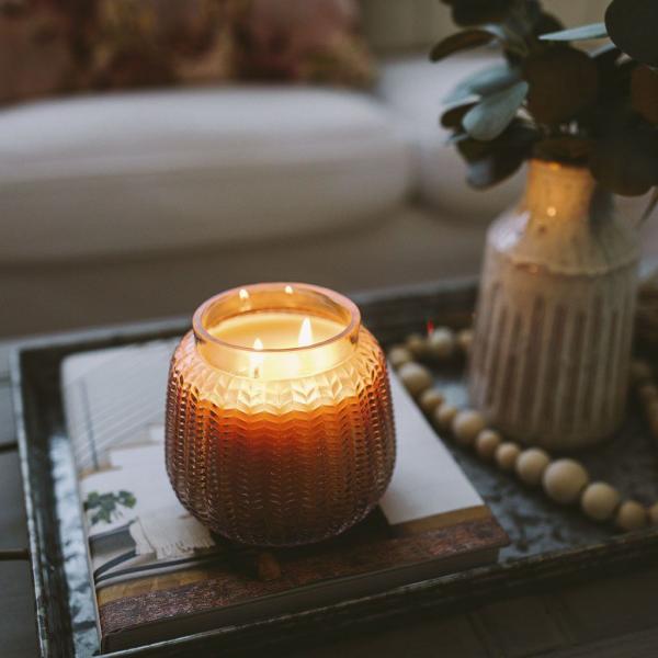Sweet Grace Textured Glass Candle picture