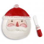 Santa Plate and Spreader