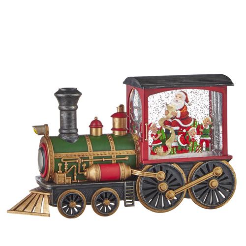 Santa's List Musical Water Train