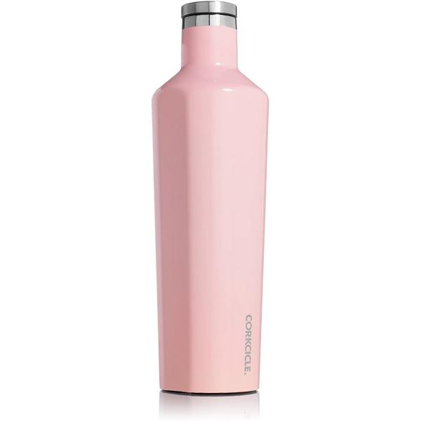 Corkcicle Canteen, Gloss Rose, 2 Sizes