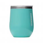 Corkcicle Stemless Wine Cup, Gloss Turquoise